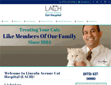 Tablet Screenshot of lacathospital.com